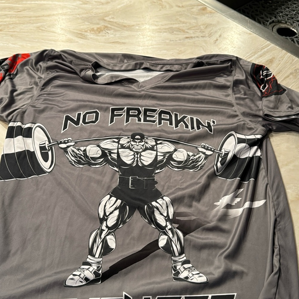 Men’s short sleeve, no freaking excuses T-shirt, XL